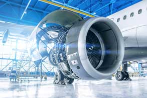 Jet engine maintenance
