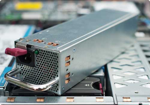 power supply in use