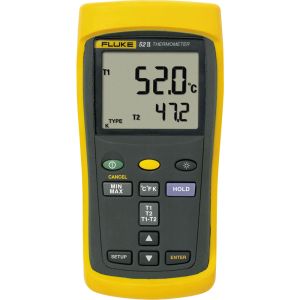 Digital Industrial K-type Thermocouple Thermometer HVAC w. 2 Wire