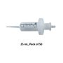 BrandTech Scientific PD-Tip II 25mL Precision Dispenser Tips, Non-Sterile, 50/pack + Adaptor