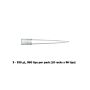 Sartorius Optifit Tip, 5-350uL, racked, 960/pack 