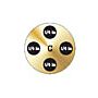 Fluke Calibration 9143-INSC Insert 9143, 0.25 in Holes Holes: 1/4 in (4) for 9143