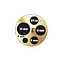 Fluke Calibration 9143-INSE Insert 9143, Metric Misc Holes with 0.25-inch Hole