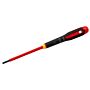 BAHCO BE-8010S Insulated Screwdriver, 1000V 0.4x2.5x75