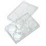 CellTreat 6 Well Non-treated Plate with Lid, Individual, Sterile, case/100