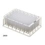 Labcon 96-Well Polypropylene Plates, Notched Corners, case/100