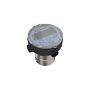 FLOMEC OM004S511-822R5G 1/8" Oval Gear Stainless Steel NPT Flow Meter, RT14 Transmitter with Built-In Digital Display