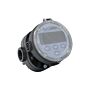 FLOMEC OM025P001-822R5G 1" Oval Gear PPS NPT Flow Meter, RT14 Transmitter with Built-In Digital Display