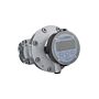 FLOMEC OM050A001-822R5G 2" Oval Gear Aluminum NPT Flow Meter, RT14 Transmitter with Built-In Digital Display