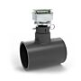 FLOMEC UM080SKPRUXXA20-QUDSBAN1-GMC 3" Ultrasonic Flow Meter with Digital Display, Schedule 80 PVC Tee, Socket