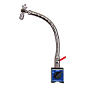 Fowler 525850450 Magnetic Base Chrome Flex Arm