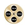 Additel ADT110-875-H-INSERT-C Insert C for ADT875, High Temp