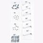 Keysight Technologies 34194A Rackmount Flange Kit,132.6mm H (3U)-2 Flange Brackets