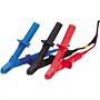 Megger 1005-259 Large-sized 15kV Insulated Clip Test Leads for MIT 15KkV