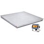 Ohaus Scale I-DF33XW2500C1L Floor Scale, Steel Indicator, 2,500 lb, 4x4'