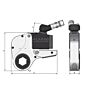 Plarad SX-EC 5 TS 0SX/T Hydraulic Torque Wrench, 5500Nm Std Swivel