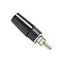 Pomona 73098-0 4mm Mounting Safety Jack, Black 