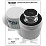 PROCISION 200g Weight, 304 SS, OIML F1 Accuracy +/- 1.0 mg, with Calibration Certificate