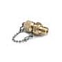 Ralston Instruments QTFT-1MB0-RS G 1/8" male BSPP (ISO 228/1) x male QT, no check-valve Adapter