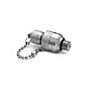 Ralston Instruments QTFT-2MS0-QD 1/4" male NPT QD (Quick-connect) fitting, Stainless Steel Adapter