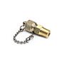 Ralston Instruments QTFT-4MB1 1/2" male NPT x male Quick-test with check-valve Adapter