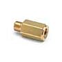 Ralston Instruments QTHA-2FB0-RT 1/4" FemaleBSPT (ISO 7/1) x Male QT no Check valve, Brass Adapter