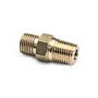Ralston Instruments QTHA-2MB0-RT 1/4" Male BSPT (ISO 7/1) x Male QT, No Check-valve, Brass Adapter