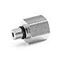 Ralston Instruments QTHA-3S2F-Stainless Steel 1/4" Female NPT outlet port, Stainless Steel Adapter