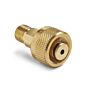 Ralston Instruments QTHA-MTB0-12MM 12mm Tube Fitting x Male Quick- Test,No Check-Valve,Brass