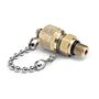 Ralston Instruments QTHA-3SSA-LD Female Quick-test Outlet Port with Drain Tube (for NPAK-TRS0) 