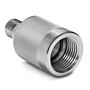 Ralston Instruments QTHA-5FSF-QD 5/8" female 37 degree flare (AN/JIC -10) x male Quick-test adapter, S.S