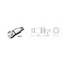 SPM Instrument 40010 SPM Transducer, Glue-on, max 13ft cable