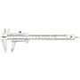 Starrett 125MEA-6/150 61660