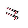 Fluke TL222 SureGrip Silicone Right Angle Test Lead Set