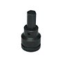 Wright Tool Company 62-19MM 19mm Metric Impact Hex Socket w/Bits,3/4"Drive