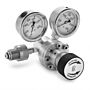Ralston Instruments XREG-KIT0 FOR RENT 3000PSI Regulator w/2 Pressure Gauges,CGA 580 Inlet Conn.
