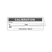 Transcat 5353C-O Self-Laminating Calibration Labels, Orange | Transcat