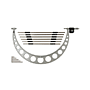 Mitutoyo 340-722 24-30" Outside Micrometer Set