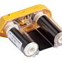 Brady M61-R6010 Printer Ribbon, 2in x 75ft, Black For BMP61 Label Printer
