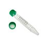 CellTreat 15mL Centrifuge Tube, Sure Cap - Bag, Sterile, 500/case