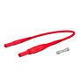 Dranetz RED-FUSED-LEAD 6ft red fused 4mm lead with fuse