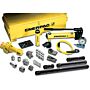 Enerpac MSFP10 Hydraulic Cylinder and Hand Pump Set, 5 ton