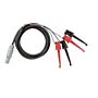 Fluke Calibration 2373-LPRT Adapter, LEMO to Mini-Grabbers 4-wire (PRT)