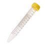 CellTreat 15mL Centrifuge Tube, Yellow Cap, Sterile, 500/cs