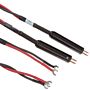 Megger 242002-30 Duplex Test Leads, Heavy Duty Fixed Point Hand Spikes, 10A, 30'