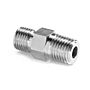 Ralston Instruments QTHA-2MS0-VT 1/4" male NPT x male Quick-test, no check-valve, Stainless Steel, Viton seals adapter