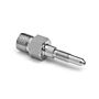Ralston Instruments QTHA Honeywell 1/4" -28UNF x Male Quick-test, no Check-valve, Stainless Steel Adapter