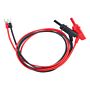 UNI-T UT-L0110-BU Test Leads, 10A, 1 meter for High-Current Bench Connections