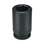 Wright Tool Company 849-70MM 70mm,1-1/2"Dr.6 Pt.Deep Metric Impact Socket
