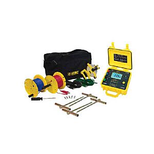 AEMC Instruments 4630 Kit Ground Resistance Tester Kit, 300'